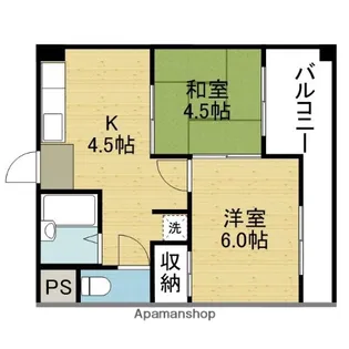 スターパーク【302号室】の間取り
