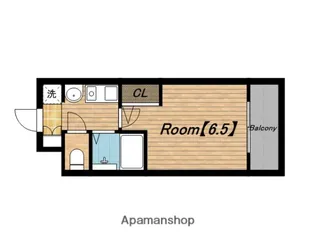 エスリード上本町北【602号室】の間取り