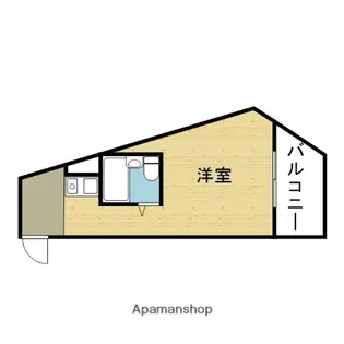 シティーハイツ布施【3階】の間取り