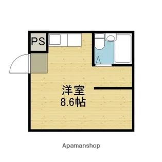 スター21巽南【3階】の間取り