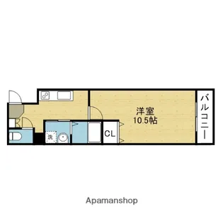 グラージュ小路【4階】の間取り