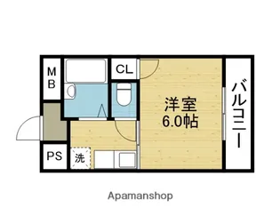 ヤサカフォーユ【2階】の間取り