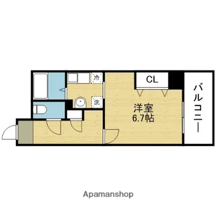 B−RISE新今里【506号室】の間取り