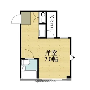JPアパートメント生野Ⅱ【4階】の間取り