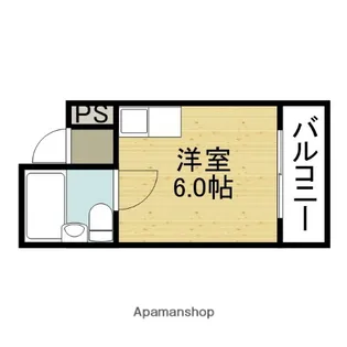 エクラ今里駅前【501号室】の間取り