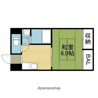 サンパークⅠ【2階】の間取り