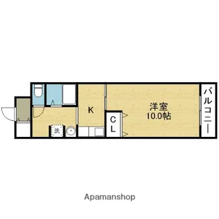 リバーフルKONO【402号室】の間取り