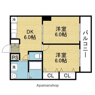 ジェイプライド今里南【605号室】の間取り