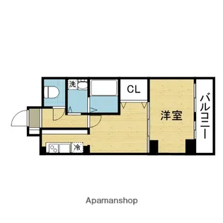 内外本社ビル【4階】の間取り