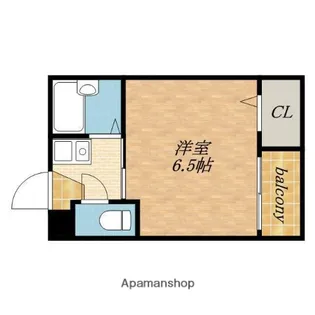 グリーンブリッジ【201号室】の間取り