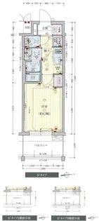 プレサンス四天王寺前夕陽ヶ丘【0609号室】の間取り
