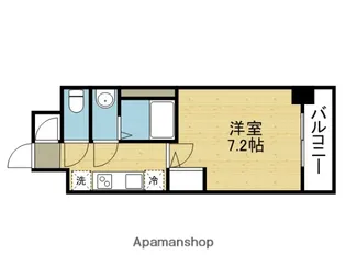 サムティ大阪GRAND EAST【6階】の間取り