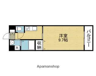 グローパレス小路パートⅢ【1階】の間取り