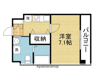 JPレジデンス大阪城東Ⅱ【8階】の間取り