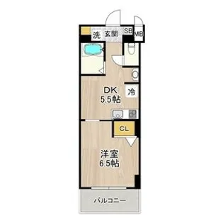 フェニックス日本橋高津【7階】の間取り