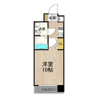 PHOENIX難波EAST【9階】の間取り