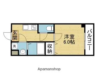 M・STAGE勝山【4階】の間取り