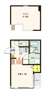 ルーイヒハイム【2階】の間取り