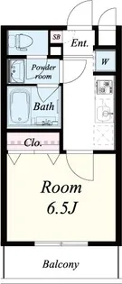 ソフィアコート長居公園【2階】の間取り