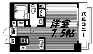 セイワパレス 京橋コルティーレ【2階】の間取り
