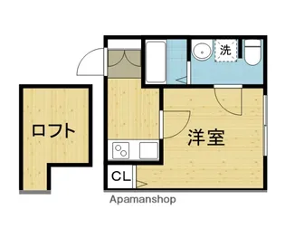 レジア大今里【2階】の間取り