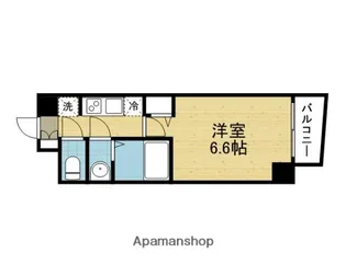 ファステート大阪城東グリッジ【10階】の間取り