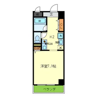 ADORER【501号室号室】の間取り