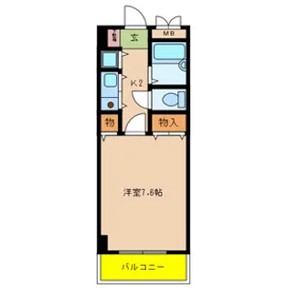 サンモール【9階】の間取り