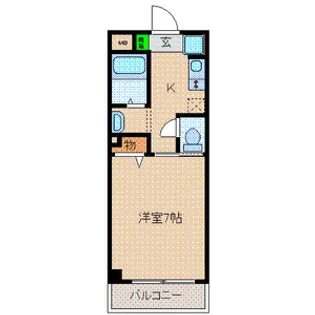 EPOCH 昭和町【2階】の間取り