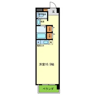 SHANGRIーLA【305号室号室】の間取り