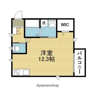 ディアコートK【1階】の間取り