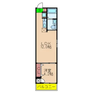 FMAISONLOREⅥ番館【301号室号室】の間取り