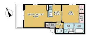 メゾン・ド・オリーブ【201号室号室】の間取り