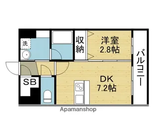 リアライズ小路【9階】の間取り