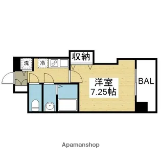 LUXE深江橋【402号室】の間取り