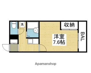 モンプレイン【1階】の間取り