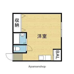 冨沢マンション【26号室】の間取り