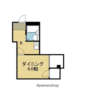 ザ・ラピス【206号室】の間取り