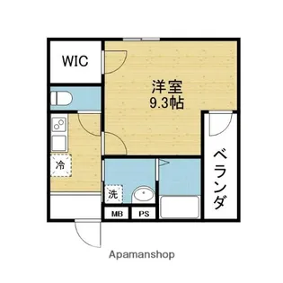 フジパレス城東諏訪サウスⅢ番館【2階】の間取り