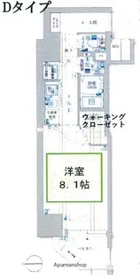ワールドアイ天王寺ミラージュⅡ【2階】の間取り