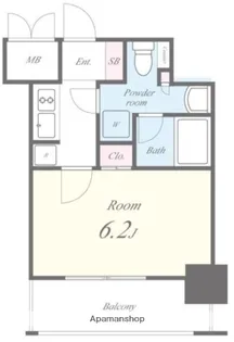 セイワパレス大今里【4階】の間取り
