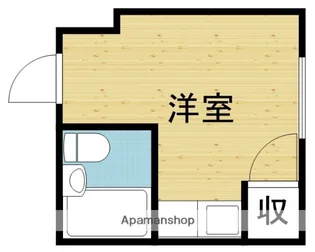 ショウエイハウス3【3C号室】の間取り