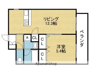 深江橋HAVEN【2階】の間取り
