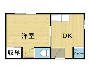 田島ハイツ【302号室】の間取り