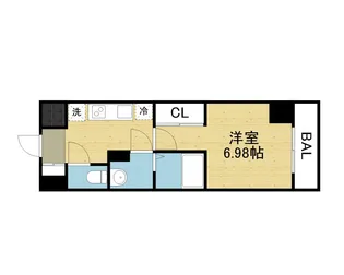 ヒルズパークサイド【2階】の間取り