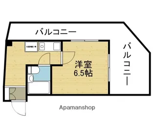 パシフィック大今里【3階】の間取り