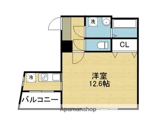 ショージタナカハイツ【2階】の間取り
