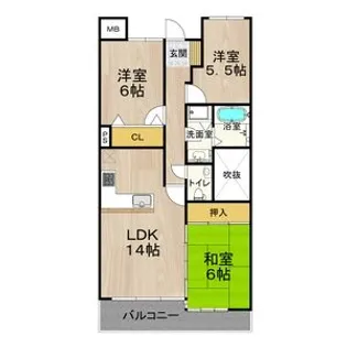 DO鶴見【7階】の間取り