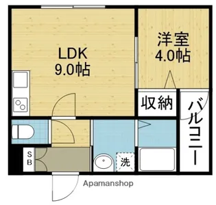 H−MAISON平野Ⅳ【2階】の間取り