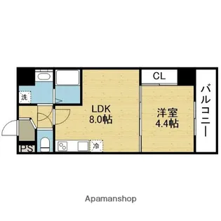 SFIDA森ノ宮【8階】の間取り
